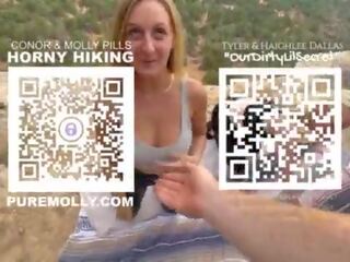 Hiking turns Naughty with Molly Pills and Haighlee Dallas - passionate Hiking - POV 4K